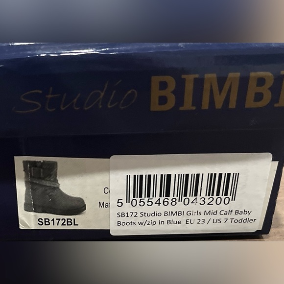 Bimbi boots toddler size 7 - Picture 7 of 9